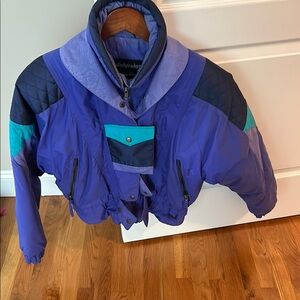 Vintage edelweiss ski jacket!